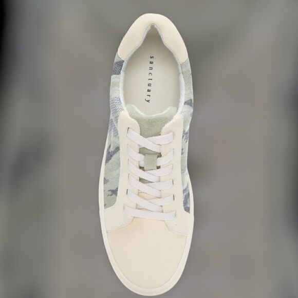 SANCTUARY Daytripper Camo Print Lace-Up Sneakers - Picture 10 of 14